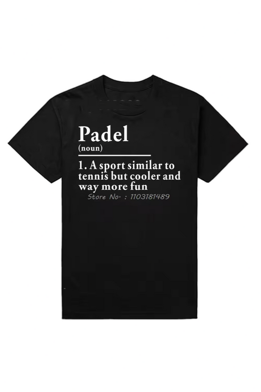 Tennis Club Tee Black