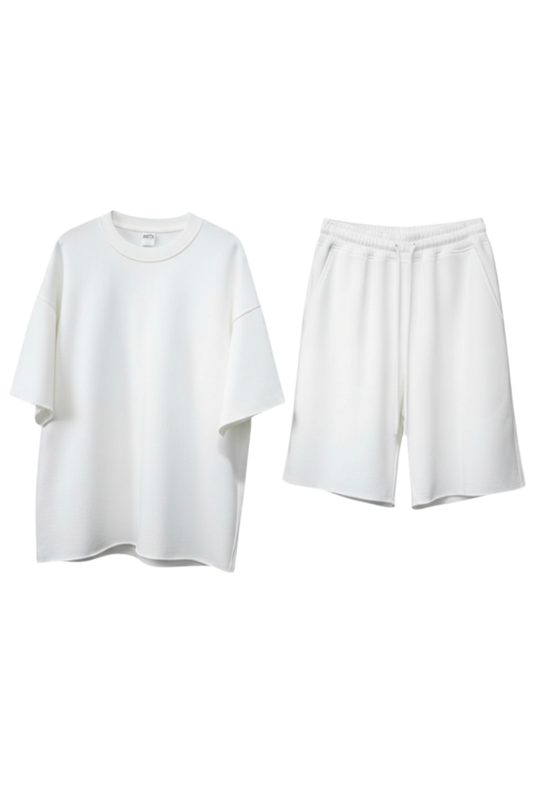 Graffiti Short Set White