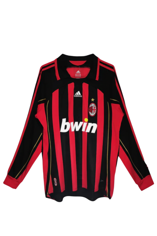 AC Milan Retro 2007-2008 Long Sleeve Home Kit