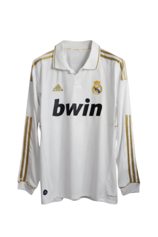 2011/2012 Retro Real Madrid Home Jersey Long Sleeve