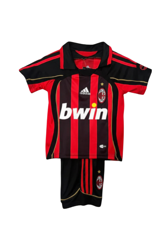 AC Milan Retro 2006/2007 Home Jersey Kids Size