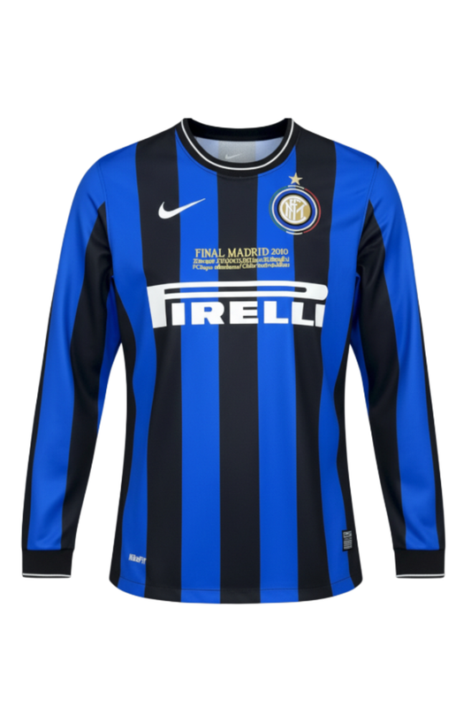 2009/2010 Retro Inter Milan Home Jersey Long Sleeve