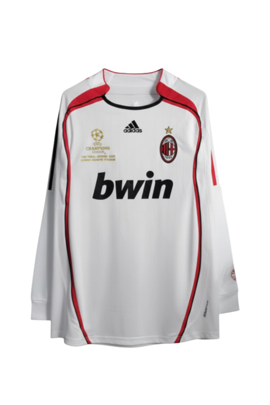 2006/2007 Retro AC Milan Away Jersey Long Sleeve
