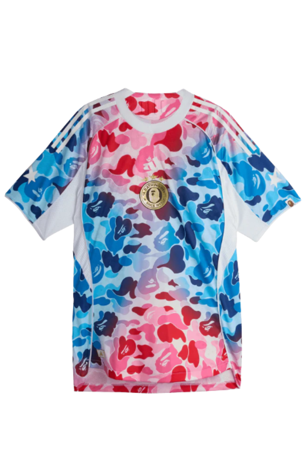 Bape Football Jersey (Shock Blue)