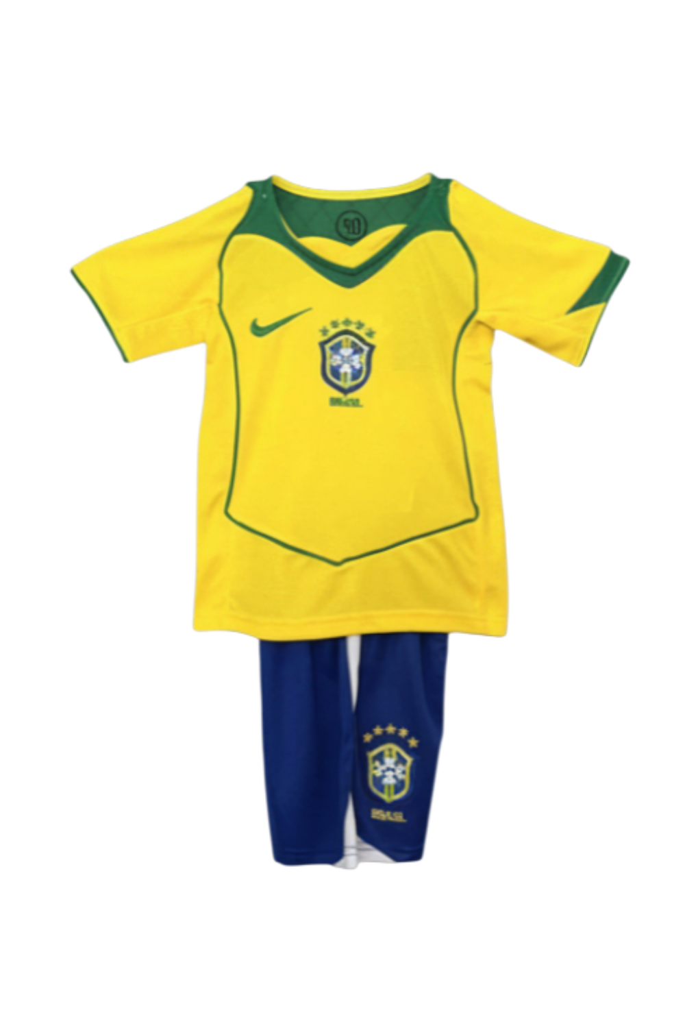 2004 Retro kit Brazil Home Jersey Kids Size