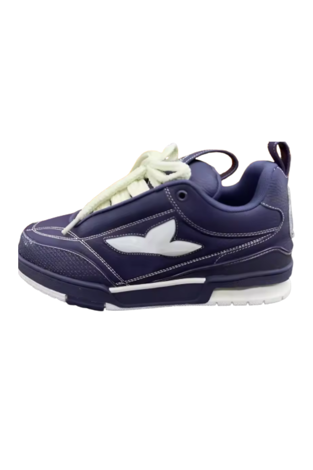 Intarsia Leather Sneakers