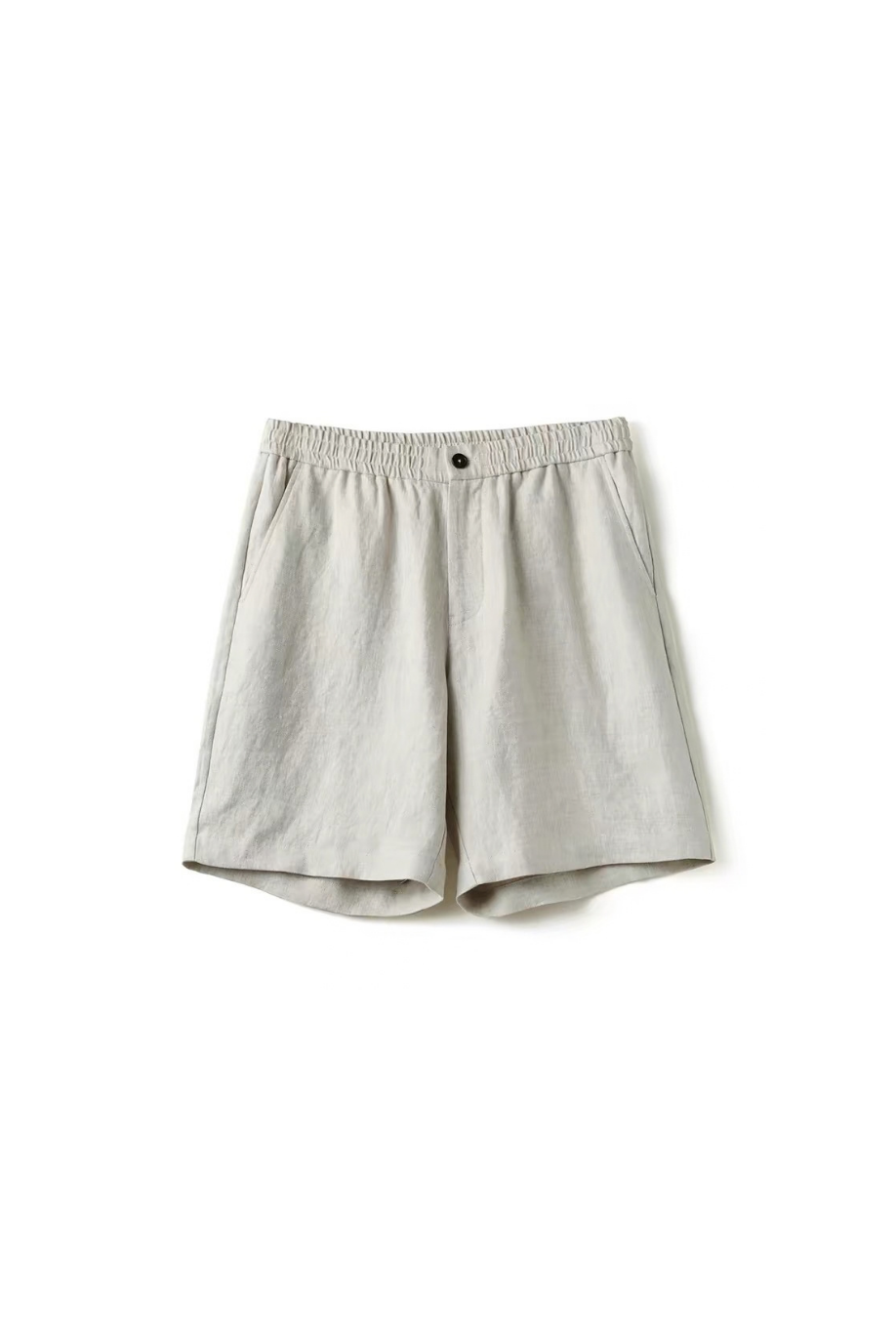 Natural Linen Shorts