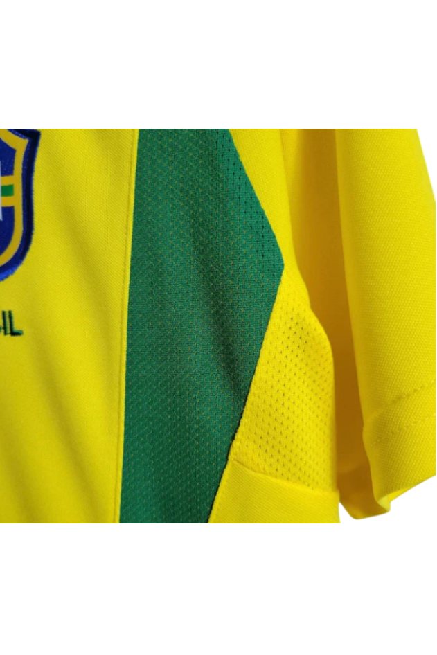 2002 Retro Brazil Home Jersey