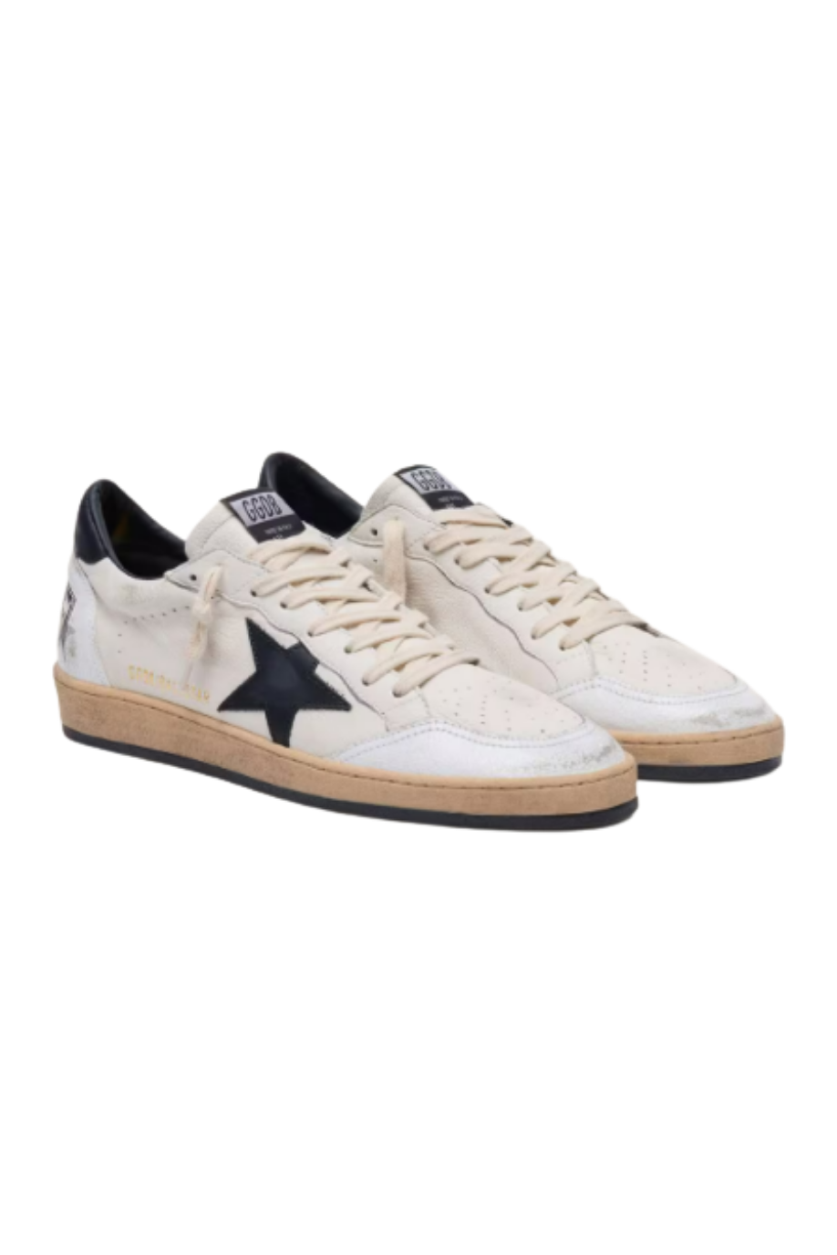 Gold Star Black Sneaker