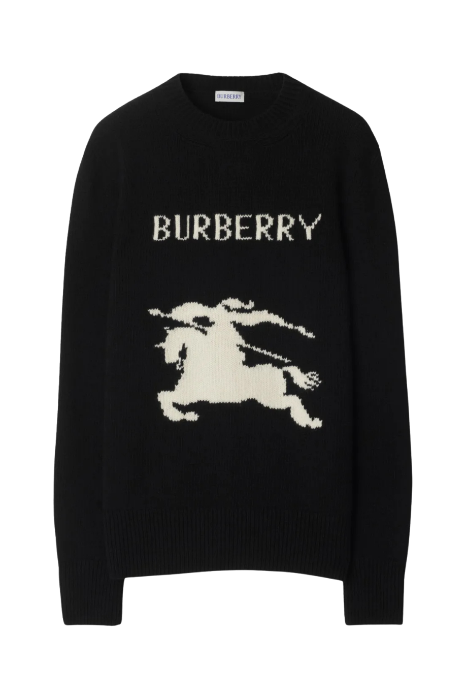 Check Horse Logo Sweater