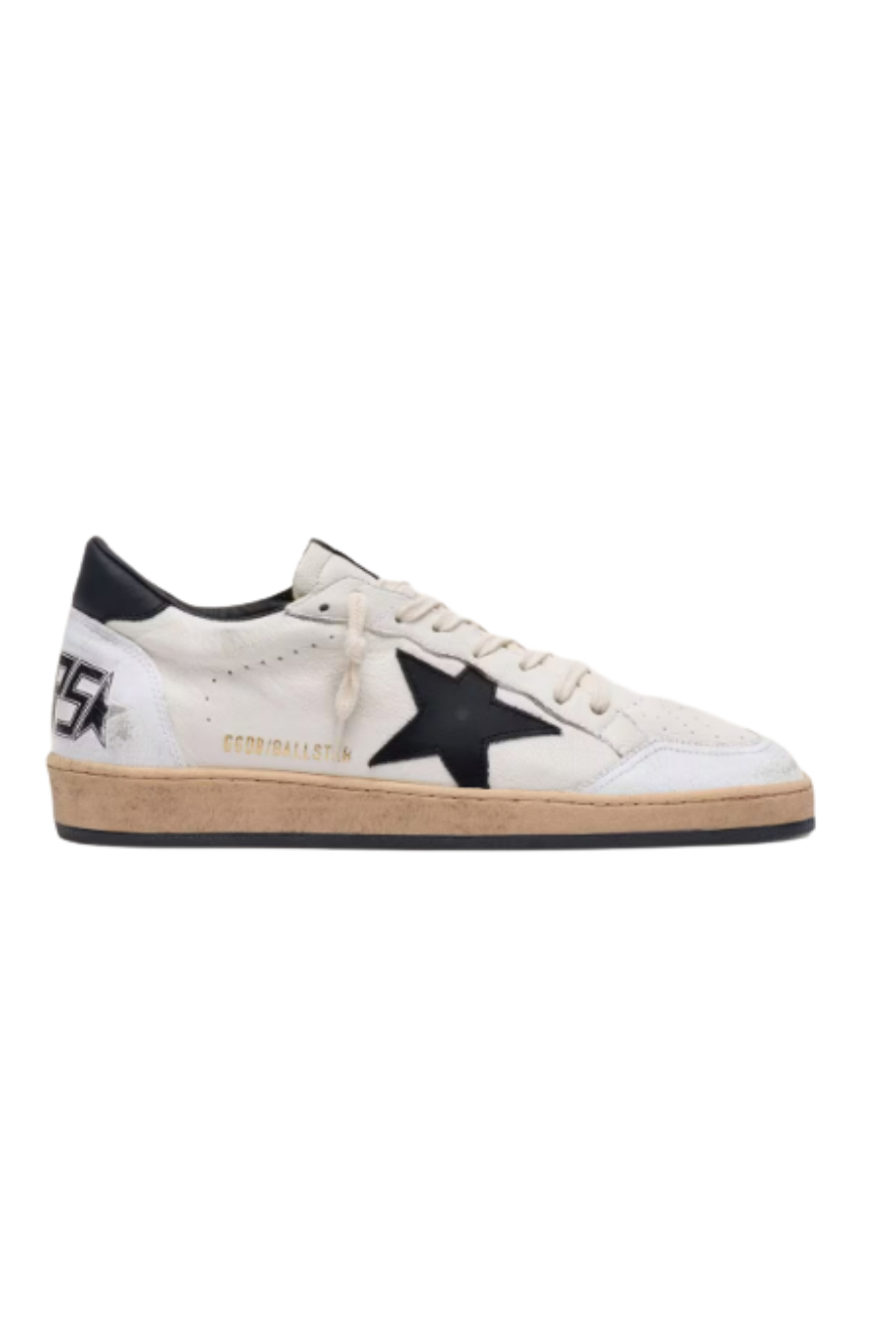Gold Star Black Sneaker