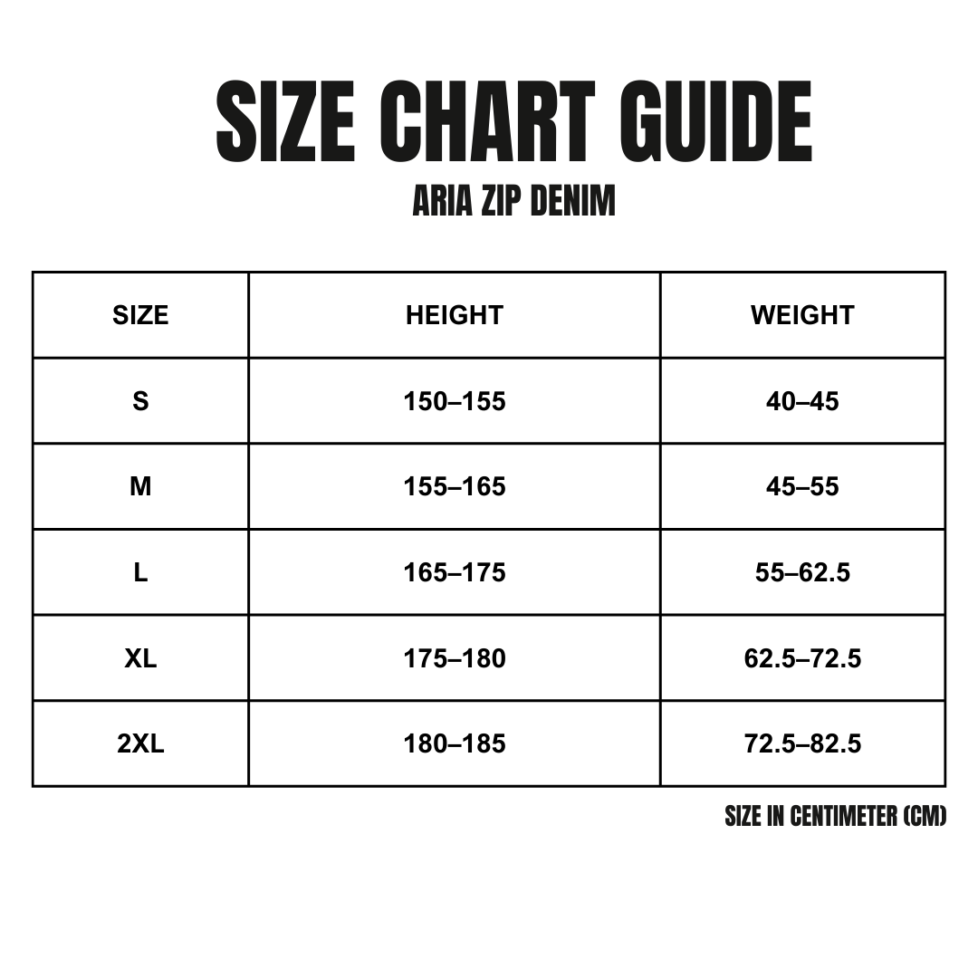 Aria Zip Denim
