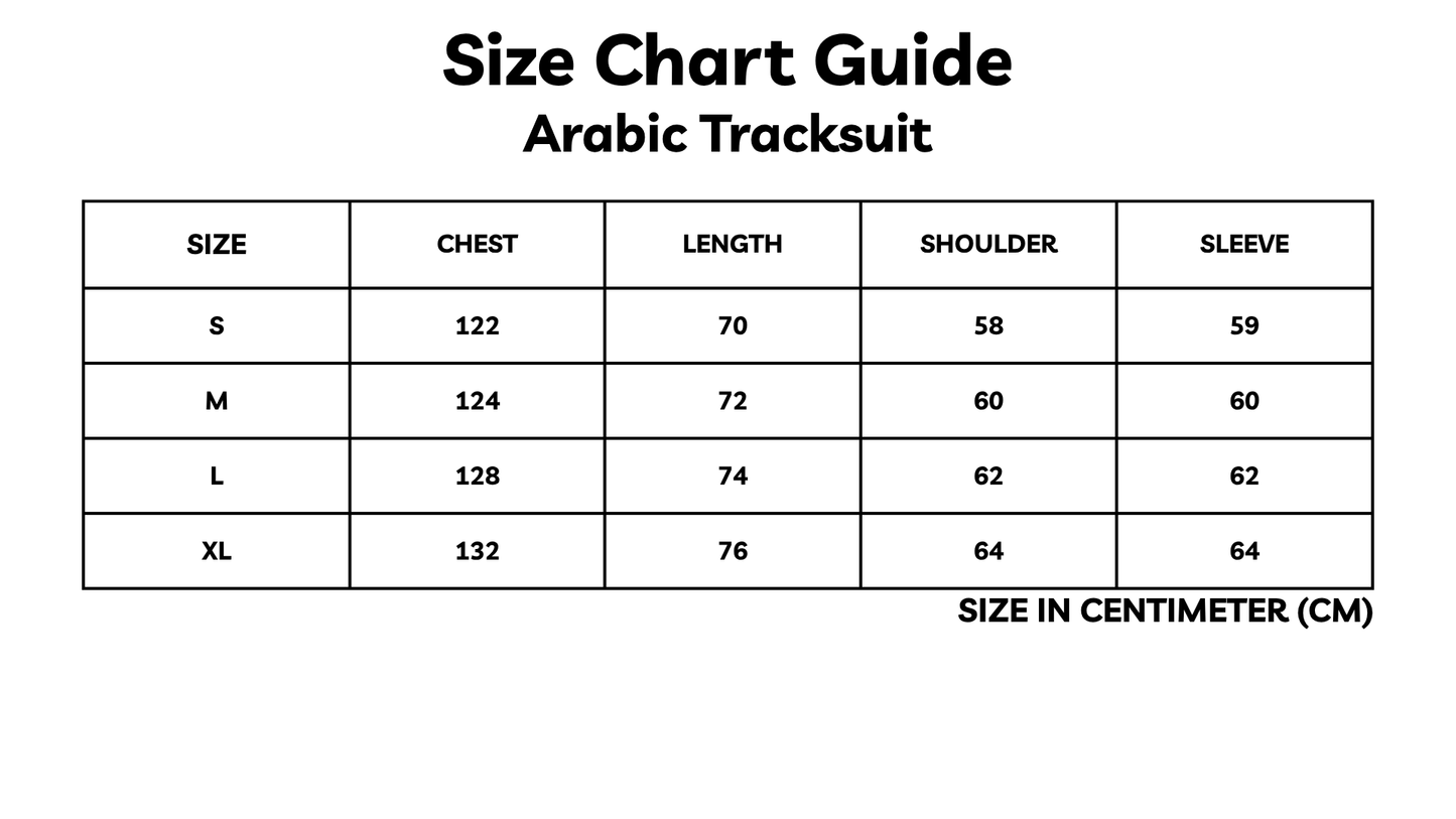 Arabic Tracksuit