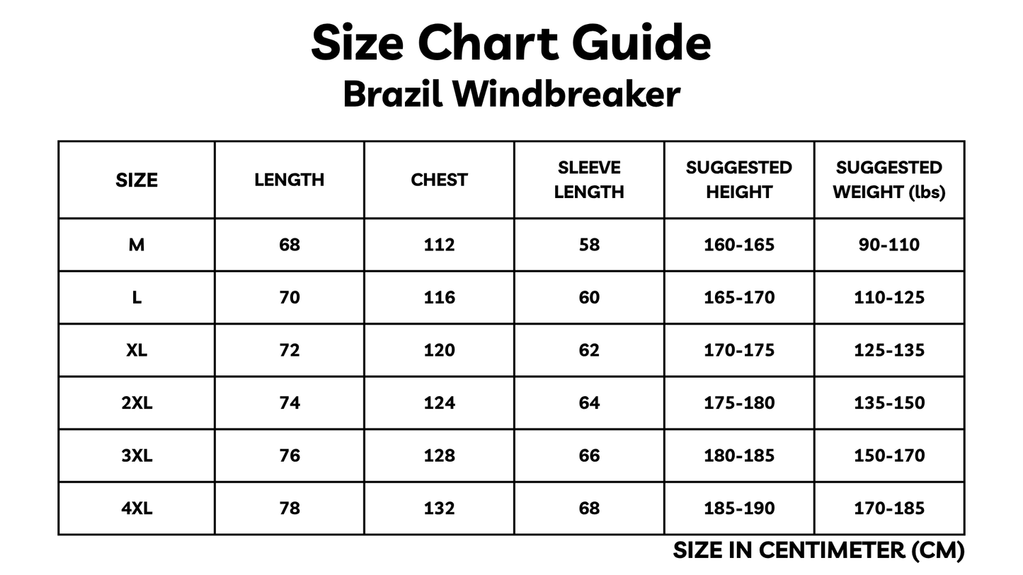 Brazil Windbreaker