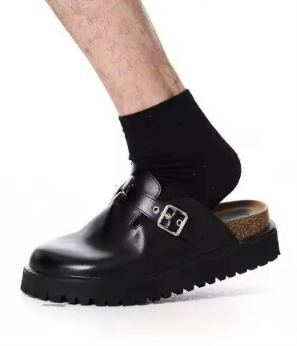 Birk Buckle Mule