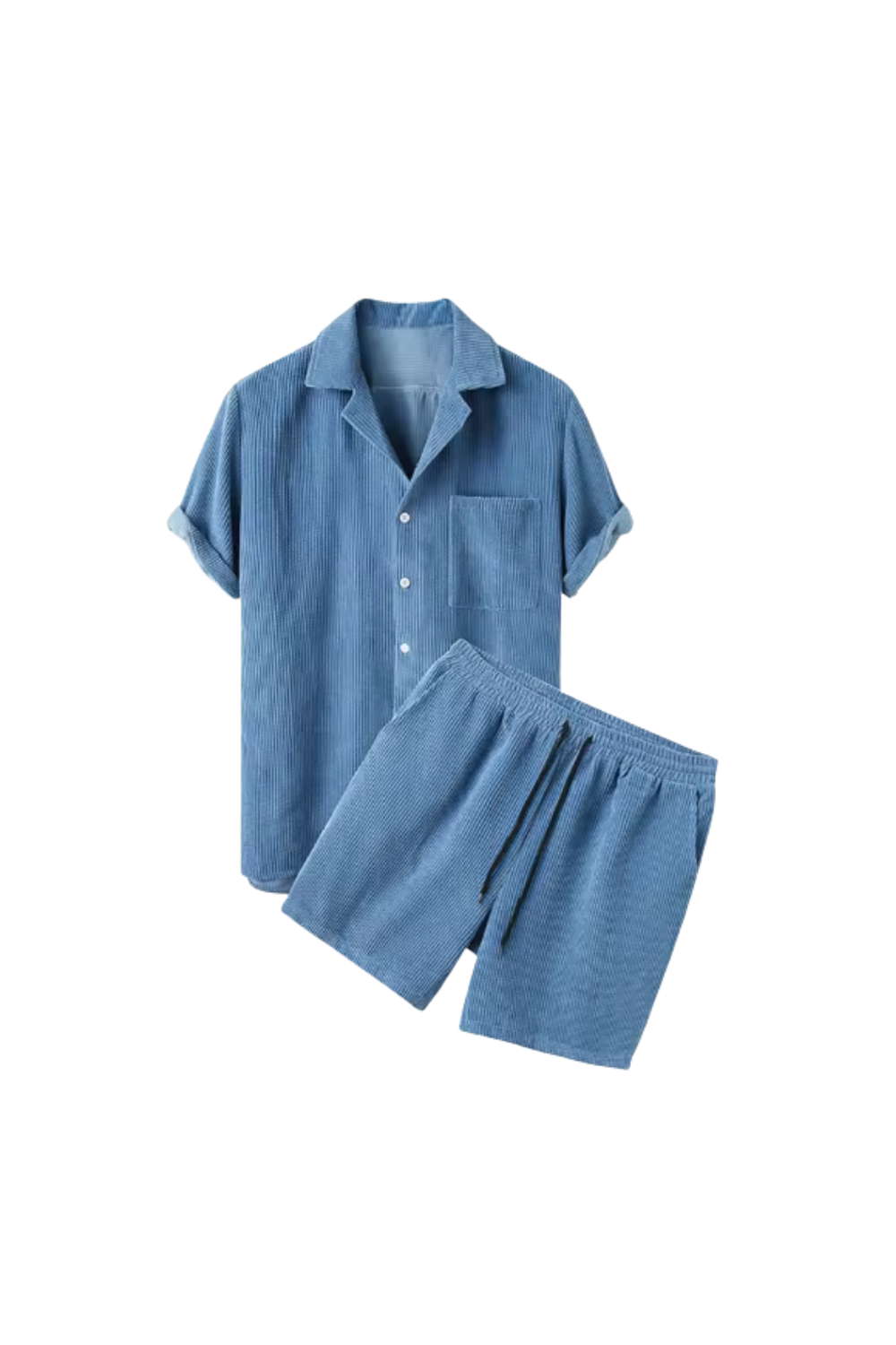 Intarsia Short Set